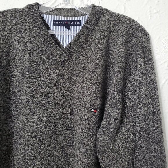 Tommy hilfiger Lambswool V Neck Sweater - Picture 4 of 5
